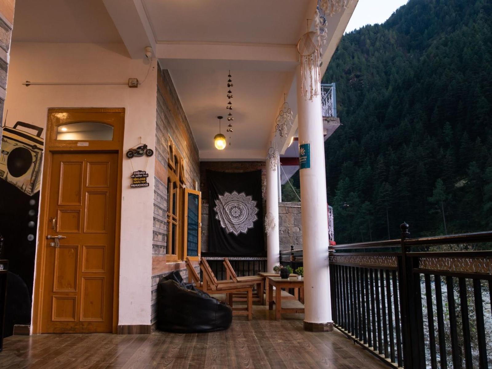Wabi Sabi Riverside Hostel Kasol Exterior foto
